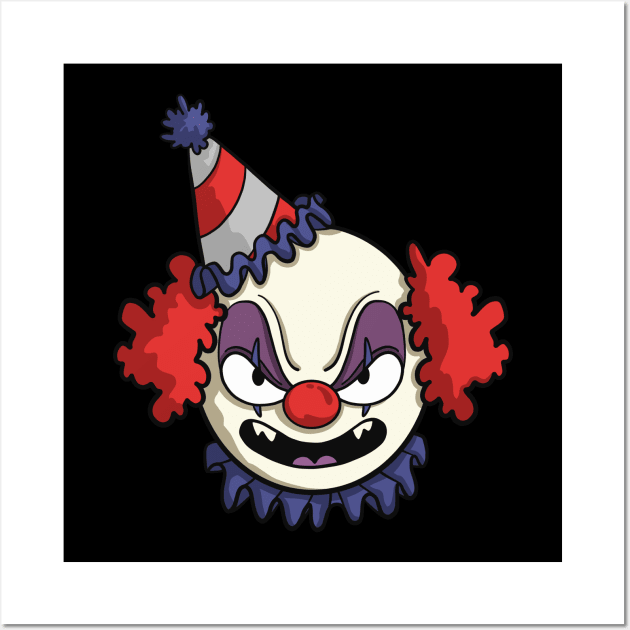 Joker -party T-shirt Wall Art by attire zone